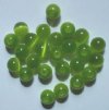 25 8mm Lime Fiber Optic